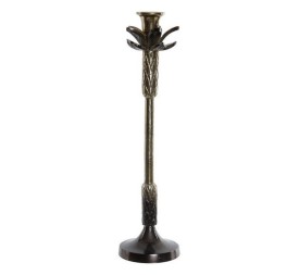 CANDELABRO ALUMINIO 10,5X10,5X41 PALMERA COBRIZO