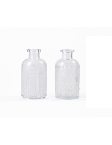 BOTELLITAS GRABADOS SURT. D6 H13CM