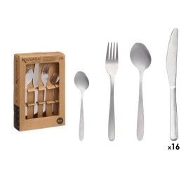 SET 16 CUBIERTO ACERO INOX