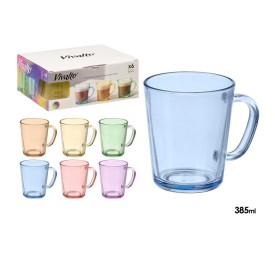 JARRA MUG SURT 6 COL 385 ML
