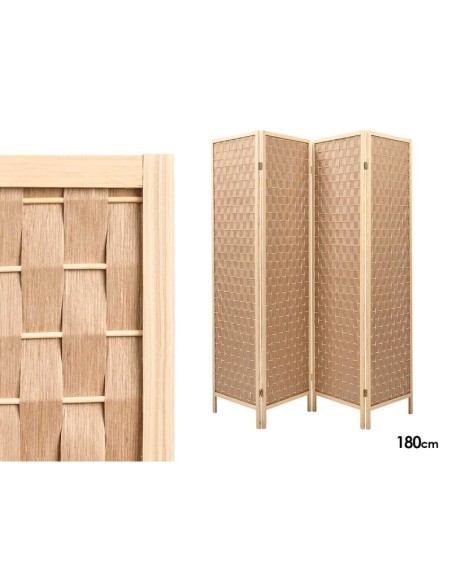 PARABAN 4 PANELES COLOR NATURAL 7.5 x 45 x 180 cm