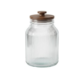 BOTE CRISTAL ACACIA 16X16X23 3L TRANSPARENTE