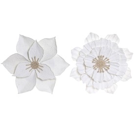 DECORACION PARED PAPEL MACHE 50X6X50 FLOR 2 SURT.