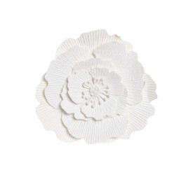 DECORACION PARED PAPEL MACHE 38X7X38 FLOR 2 SURT.