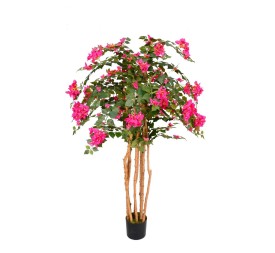ARBOL PE MADERA 90X85X150 BUGANVILLA FUCSIA