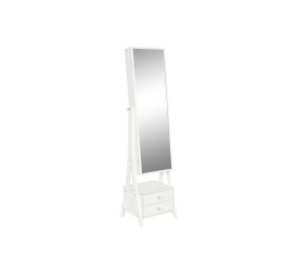 JOYERO MDF 40X36X154 2 CAJONES LACADO BLANCO