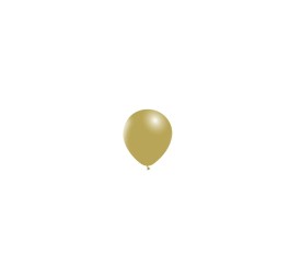 BOLSA 100 GLOBOS 45CM MOSTAZA V04