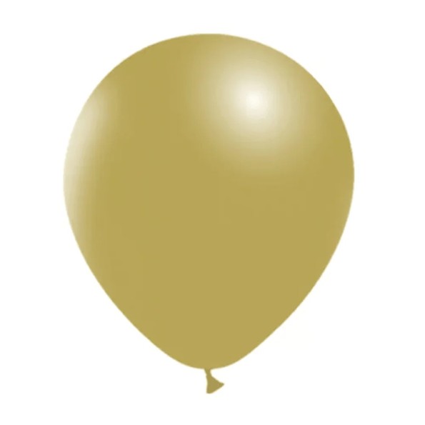 BOLSA 50 GLOBOS 95CM MOSTAZA V04