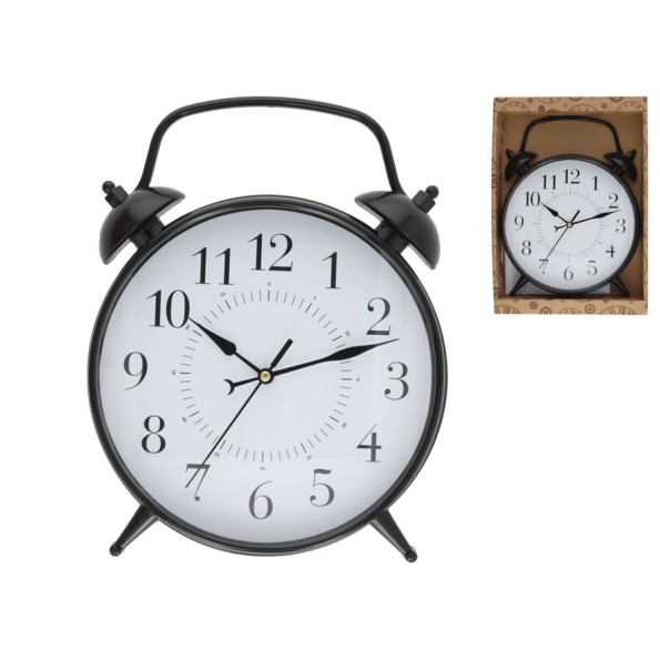 RELOJ PARED FADI NEGRO 27 CM