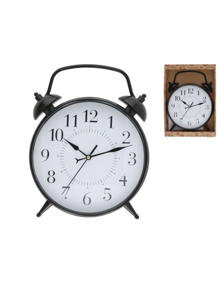 RELOJ PARED FADI NEGRO 27 CM
