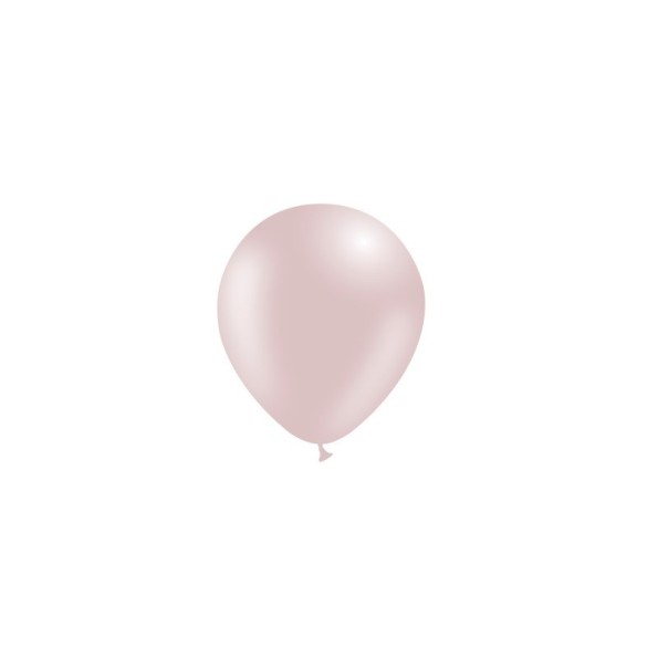 BOLSA 100 GLOBOS 45CM ROSE BLUSH P53