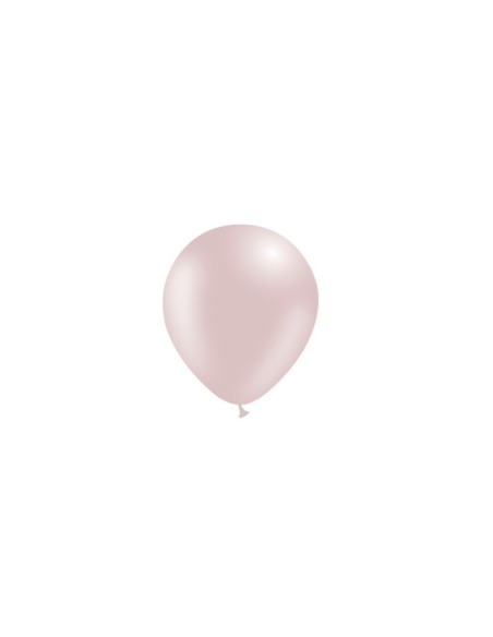 BOLSA 100 GLOBOS 45CM ROSE BLUSH P53