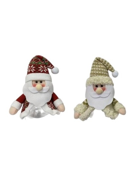 CAJA POLIESTER PE 18X11X25 PAPA NOEL 2 SURT.