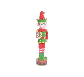 FIGURA RESINA 25X24,5X91,5 ELFO ROJO