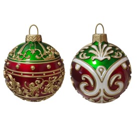 DECORACION RESINA 22X22X26 BOLA 2 SURT.