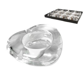 PORTAVELAS CRISTAL 8x8x2.5cm