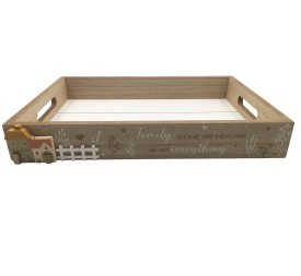 BANDEJA MDF 35X25X5 NATURAL