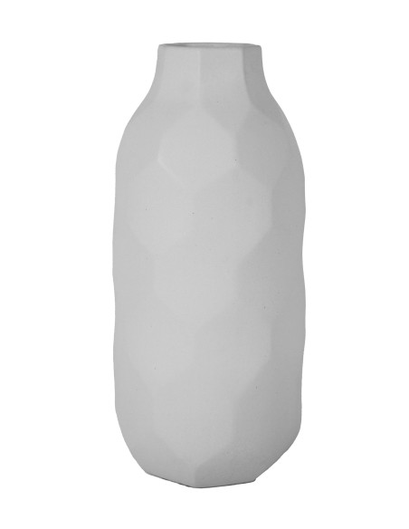 JARRON CERAMICA 17X17X35 CRUDO