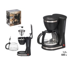 CAFETERA ELECTRICA 12 TAZAS 830W 1,2L