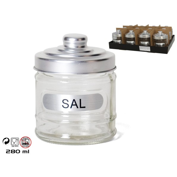 SALERO SILVER 280 ML. CRISTAL