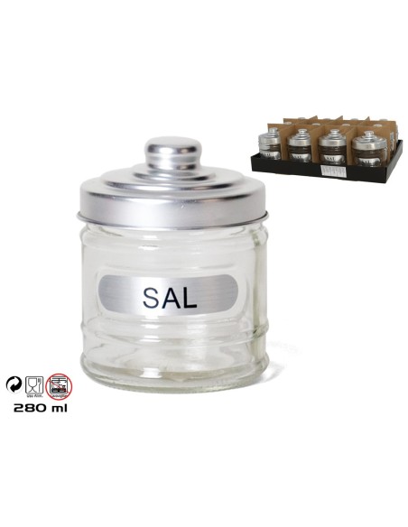 SALERO SILVER 280 ML. CRISTAL