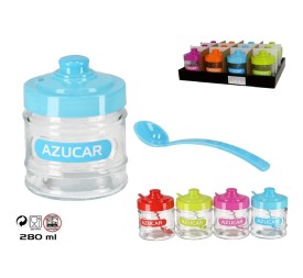 AZUCARERO FANCY  CRISTAL C/CUCHARA