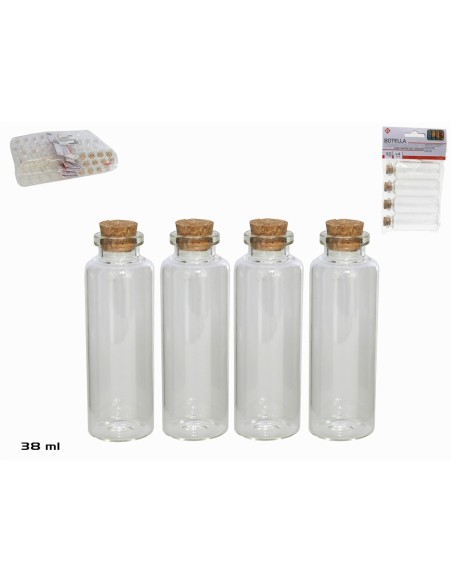 SET BOTELLA X4 TRANS. T/CORCHO 32ML SET BOTELLA X4 TRANS. T/CORCHO 32ML