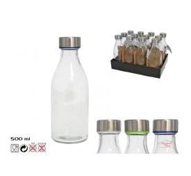 BOTELLA DENVER REDONDA 500ML T/ACERO