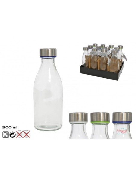 BOTELLA DENVER REDONDA 500ML T/ACERO