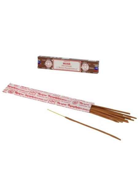 INCIENSO 15G 12 STICKS MUSK