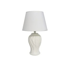 LÁMPARA MESA CONCH 38 CM CERÁMICA