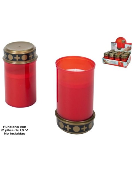 VELA LED VOTIVA  12X7 CM