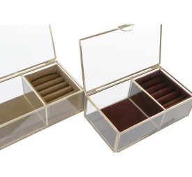 JOYERO CRISTAL POLIESTER 18X10X6 2 SURTIDO