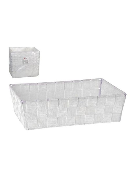 CESTA DUNIA 29.5X20.5X8.5 - BLANCO