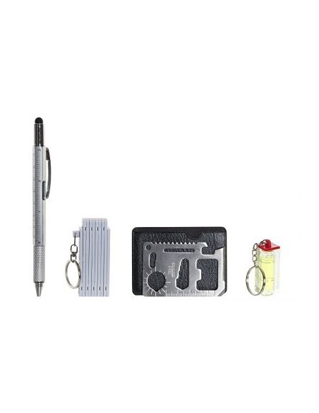 REGALO SET 6 METAL 20X15X5 HERRAMIENTAS MULTICOLOR