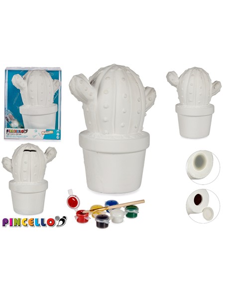 HUCHA PARA PINTAR CACTUS 2 PUNTAS GRANDE