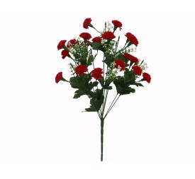 RAMO MINI CLAVELITOS X 10-50CM (ROJO)