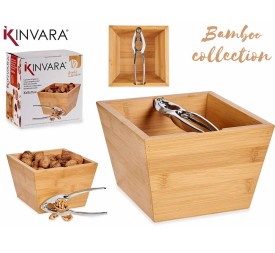 CAJA BAMBU CON CASCANUECES 16CM