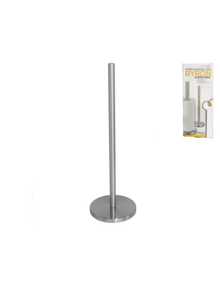 PORTARROLLOS BYRON 45 CM ACERO INOX.
