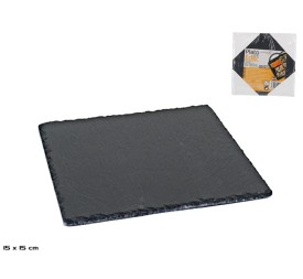 PLATO EDER CUADRADO PIZARRA 15x15