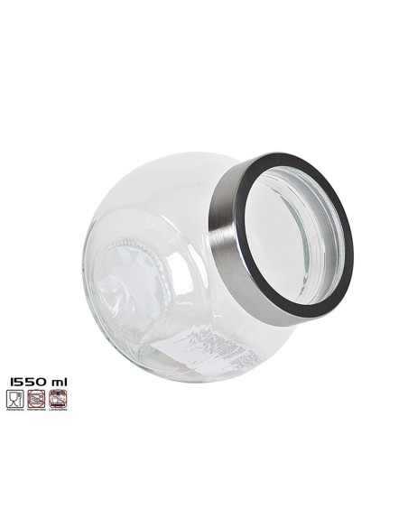 BOTE TRANSPARENTE CRIS 1500 ML