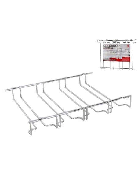 COLGADOR 12 COPAS 31X25X4 CM
