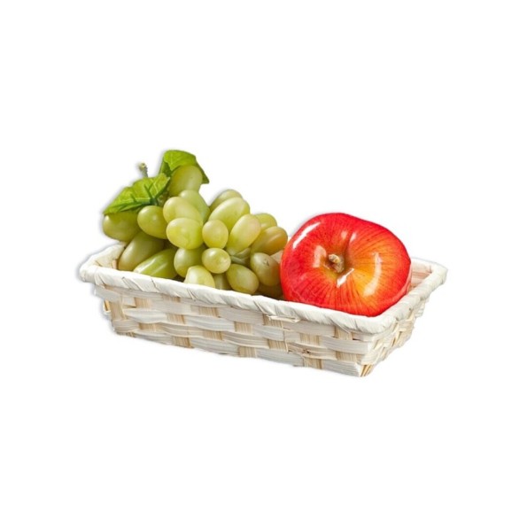 PANERA BAMBU RECTANGULAR COLOR NATURAL 20x12x5cm