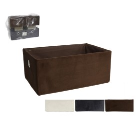 CESTA VELVET RECT. 32X22X14CM - 3.COLOR