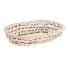 PANERA BAMBU OVALADA CALADA 27x18x6cm