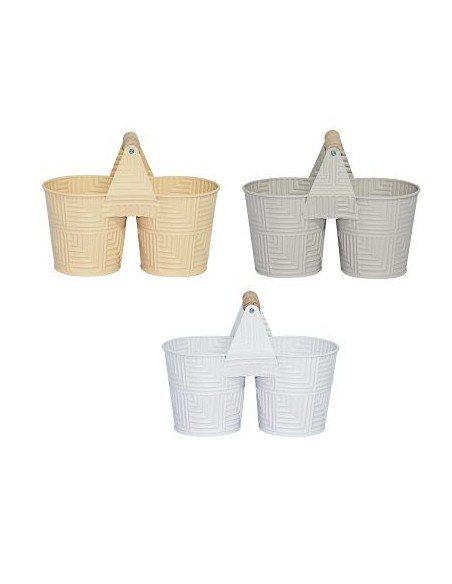 MACETAS LATON (2) (3 COL SURT) (22*8*11)