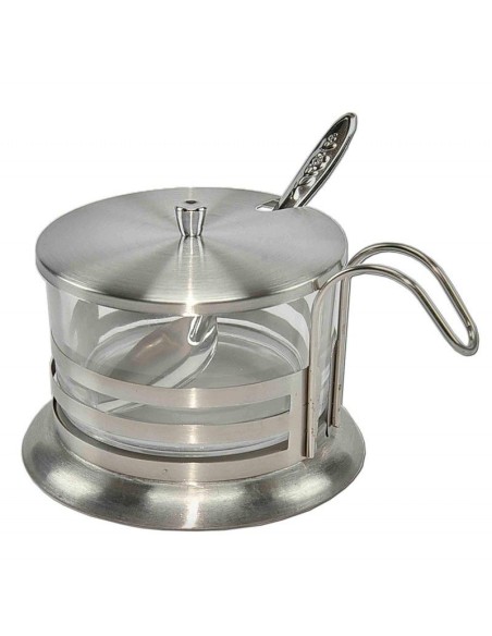 AZUCARERO METAL CON CRISTAL Z169-19 SURT AZUCARERO METAL CON CRISTAL Z169-19 SURT