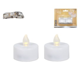VELAS TE LED X2  4CM - PLASTICO