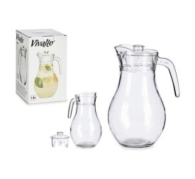 JARRA CRISTAL TAPA TRANSPARENTE 1,8LTS