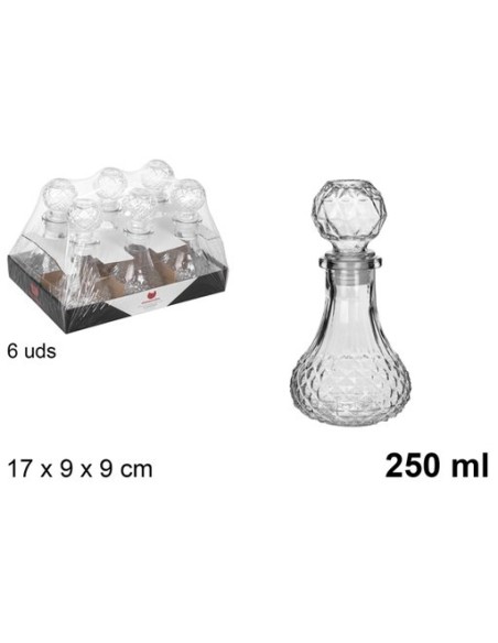 BOTELLA CRISTAL LICOR GUADIANA 250ml